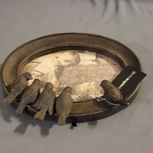 5x7 angled bird photo frame